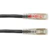 Black Box CAT6A 650-MHz Locking Snagless Patch Cable3