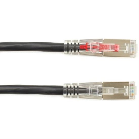 Black Box CAT6A 650-MHz Locking Snagless Patch Cable1