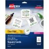 Avery&reg; Clean Edge Laser Printable Multipurpose Card - White1