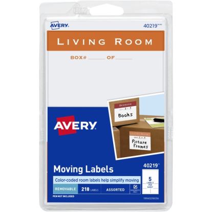 Avery&reg; Removable Moving Labels1