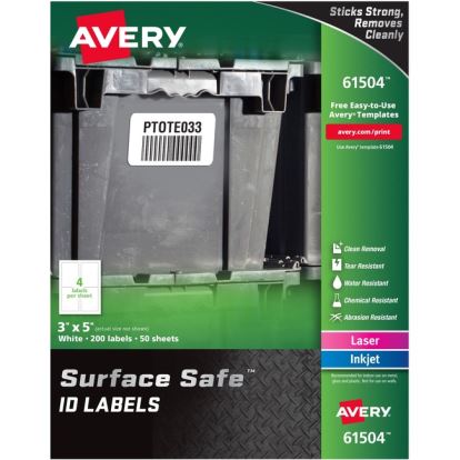 Avery&reg; Surface Safe ID Label1