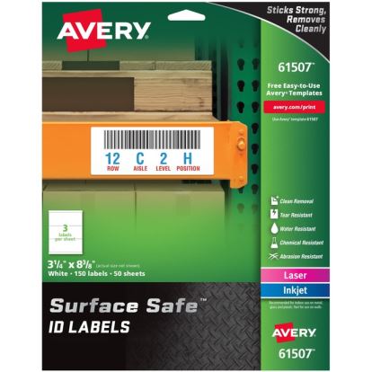 Avery&reg; Surface Safe ID Label1