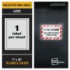 Avery&reg; Reflective Sign Labels4