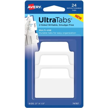 Avery&reg; Ultra Tabs Repositionable Multi-Use Tabs1