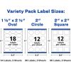 Avery&reg; Sure Feed Label Variety Pack5