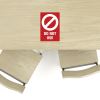 Avery&reg; Surface Safe DO NOT USE Table & Chair Decals7