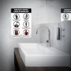 Avery&reg; Surface Safe PREVENT GERMS Wall Decals3