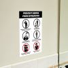 Avery&reg; Surface Safe PREVENT GERMS Wall Decals6