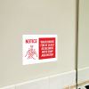 Avery&reg; Surface Safe NOTICE WASH HANDS Wall Decals6