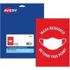 Avery&reg; Surface Safe MASK REQUIRED Wall Decals1