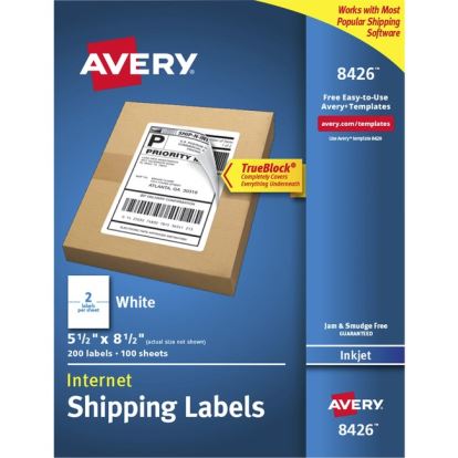 Avery&reg; TrueBlock Shipping Labels1