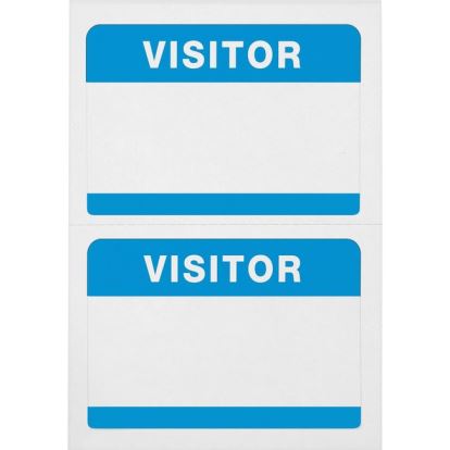 Advantus Self-Adhesive Visitor Badges1