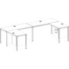 Boss 2 - L Shaped Desk Units, 2 Pedestals1