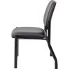 Boss Antimicrobial Armless Guest Chair, 300 lb. Weight Capacity4