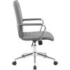 Boss Grey Vinyl Hospitality Chair5