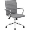 Boss Grey Vinyl Hospitality Chair6