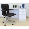 Boss Black Vinyl Hospitality Chair8