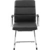 Boss Contemporary Executive Guest Chair In Caressoft Plus2