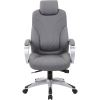 Boss Hinged Arm Executive Chair With Synchro-Tilt, Grey2