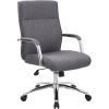 Boss Modern Executive Conference Chair-Grey Linen1