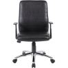 Boss B431-BK Retro Task Chair with Black T-Arms2