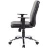 Boss B431-BK Retro Task Chair with Black T-Arms4