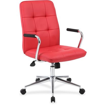 Boss Modern Office Chair with Chrome Arms1