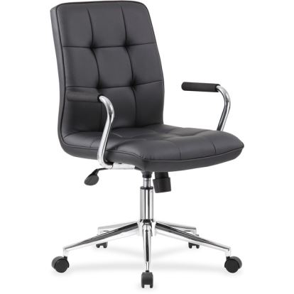Boss Modern Office Chair with Chrome Arms1