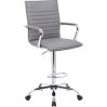 Boss Ribbed Design Drafting Stool6