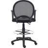 Boss Mesh Drafting Stool W/ Loop Arms2