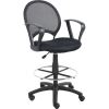 Boss Mesh Drafting Stool W/ Loop Arms4