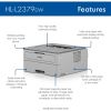 Brother HL-L2379DW Desktop Wireless Laser Printer - Monochrome3