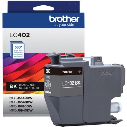 Brother LC402BKS Original Inkjet Ink Cartridge - Black Pack1