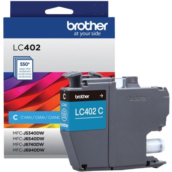 Brother LC402CS Original Inkjet Ink Cartridge - Cyan Pack1