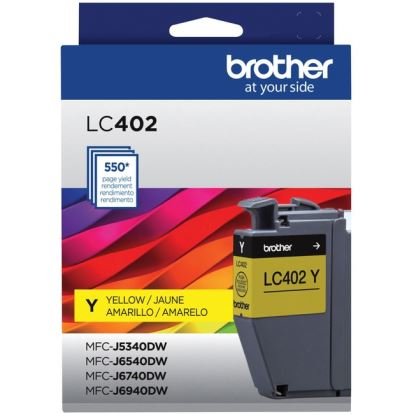 Brother LC402YS Original Inkjet Ink Cartridge - Yellow Pack1