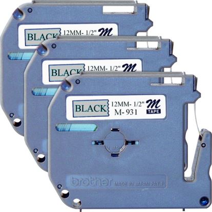 Brother P-touch Nonlaminated M Series Tape Cartridge1