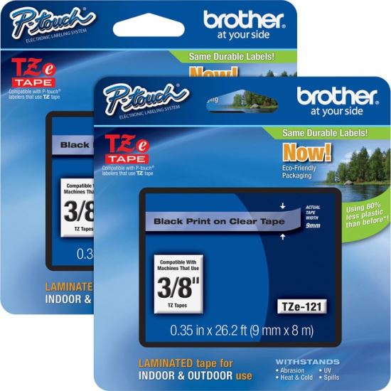 Brother P-touch TZe Laminated Tape Cartridges1