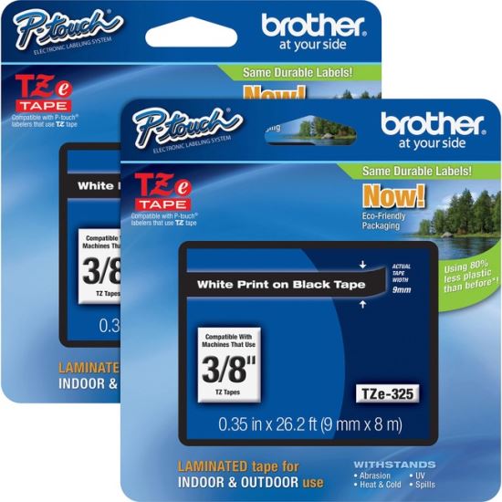 Brother P-touch TZe Laminated Tape Cartridges1