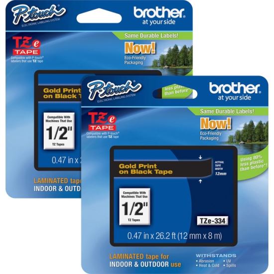 Brother P-touch TZe Laminated Tape Cartridges1