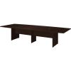 Bush Business Furniture 120L x 48W Boat Top Conference Table - Mocha Cherry2