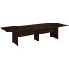 Bush Business Furniture 120L x 48W Boat Top Conference Table - Mocha Cherry3