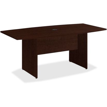 Bush Business Furniture Series C 72L x 36W Boat Top Conference Table in Mocha1