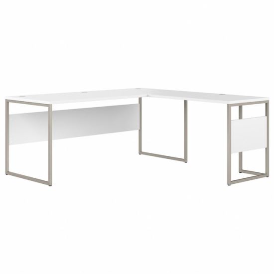 Bush Business Furniture Hybrid Collection White Desking1