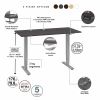 Bush Business Furniture Move 40 Series 48w X 24d Electric Height Adjustable Standing Desk9