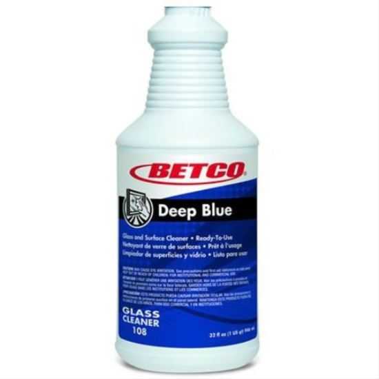 Betco Deep Blue Ready to Use Ammoniated Glass & Surface Cleaner1