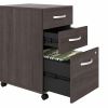 Bush Business Furniture Studio A 83W Large Corner Desk with 3-Drawer Mobile File Cabinet2