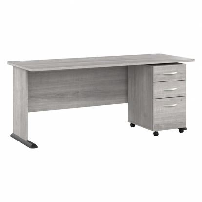 Bush Business Furniture Studio A 72W Computer Desk with 3-Drawer Mobile File Cabinet1