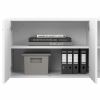 Bush Business Furniture Studio A 60W Computer Desk with Mobile File Cabinet and Low Storage Cabinet2