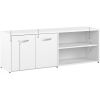 Bush Business Furniture Studio A 60W Computer Desk with Mobile File Cabinet and Low Storage Cabinet5