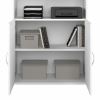 Bush Business Furniture Studio A White Desking Unit2